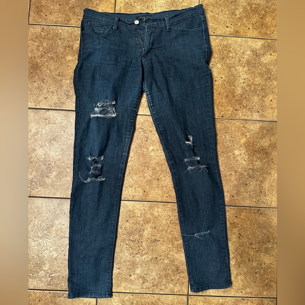 Flying monkey distressed skinny jeans juniors size 9